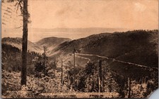 1916 View from Scenic Point Cloudcroft New Mexico NM Landscape Postcard picture