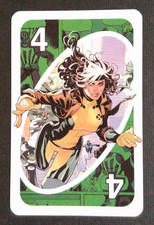 2026 Uno Marvel X-Men Card Green Rogue #4 picture