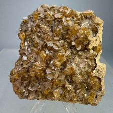Fine Large Golden Baryte Crystals: Eagle Mine, Gilman, Eagle County, Colorado picture