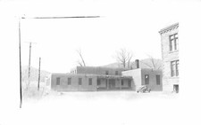 H85/ Mora New Mexico RPPC Postcard c1940s Court House Building 227 picture