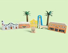 Vintage Bermuda Miniature Collection | 7-Piece Limited Edition Wood Set picture