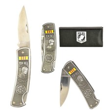 POW MIA, Vietnam War, Folding Pocket Knife - 7.5''Total Length picture