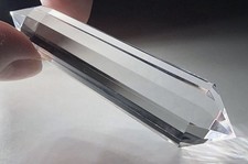 Large Breath Taking Natural Rare 12 Cut Vogel Quartz Crystal Point Raw Specimen picture