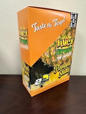 Juicy Jay’s Herbal Wraps Terps Pineapple Shake Full Box 25/2ct Packs DAMAGED BOX picture