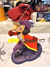 WDCC Peter Pan Captain Hook I've Got You This Time Sculpture Porcelain Sword picture