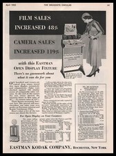 1933 Eastman Kodak Rochester New YOrk Open Display Drug Store Fixture Print Ad picture
