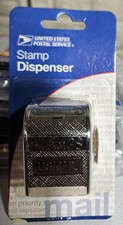 New - USPS Postal US Mailbox Stamp Roll Dispenser - Brand New - Unopened Metal picture
