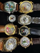Disney Vintage Character Watch Lot 8 pc.                                    R176 picture
