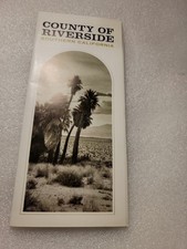 County Riverside Southern California Tourists Brochure Vtg Art Print picture