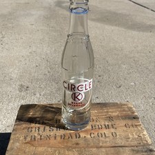 Trinidad Colorado Circle K Vintage Soda Pop Bottle 1950’s Vintage Cowboy picture