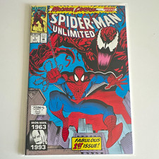 Marvel Spider-Man Unlimited #1 1993 First Issue Spider-Man Carnage Comic picture