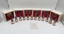 Vintage Reed & Barton 12 Days of Christmas Silverplated Bell Ornaments w/Boxes picture