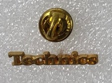 1980s TECHNICS AUDIO Lapel Pin 1.2
