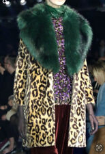 DRIES VAN NOTEN RUNWAY Faux Fur Leopard Coat picture