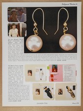 Pretty Woman Julia Roberts Screen-Worn Earrings 2013 auction catalog page picture