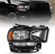 Halogen Headlight Fit For2019-2024 Dodge Ram 2500 3500 picture