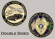 Washington DOC Transportation Extraditions Prisons Division Challenge Coin  J#25 picture