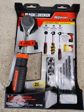 Black & Decker RCT100 TriRatchet 3/8-Inch 3-In-1 Drive Ratchet Brand New picture