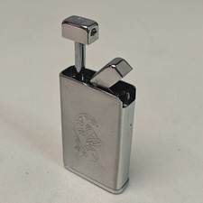 Vintage Kanebo Perfume Atomizer Pocket Purse Sprayer Silver Tone Japan Floral picture