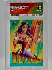 2026 Fleer Ultra Wonder Woman MPE Gem Mint 10 picture