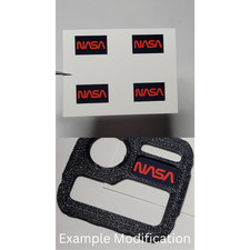 Casio AE-1200 NASA Decal Kit | World Time Window Decals picture