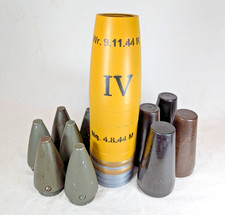 Repro WW2 German Artillery Fuse Heads w/ Original Bakelite Cases picture