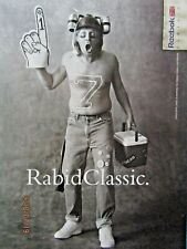 2001 Reebok Vintage RABID CLASSIC Christophe Lange Original Print Ad-8.5 x 11