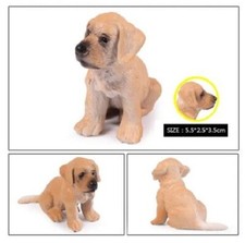 5.5cm Mini Dog PVC Toy Wild Animal Figure Doll Kids Gift picture