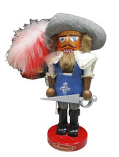 STEINBACH German Wooden NUTCRACKER “MUSKETEER ARAMIS” S722 Limited Ed  #635/7500 picture