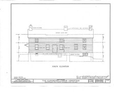 Pattenburg New Jersey Clifford-Williamson House 1900s HABS North Elevation picture