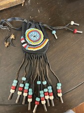 Vintage Native American Medicine Bag(?) Style With Claws picture
