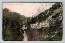 Rushford MN-Minnesota, Indian Chapel Landscape, Postal Vintage c1907 Postcard picture
