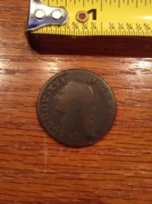 1782 France Coin, worn condition picture