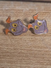 Vintage 1980s Disney Figment Earrings Very Htf Rare picture