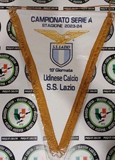 PENNANT MATCH WORN SHIRT UDINESE vs LAZIO PENNANT 2023-2024 FOOTBALL FOOTBALL picture
