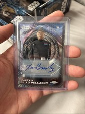 Topps 2026 Chrome Star Wars Xander Berkeley Auto Captain Gilad Pellaeon #104 /77 picture