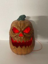 Magic Power Prototype Sample 11.5 Inch Halloween Light Up Jack O Lantern picture