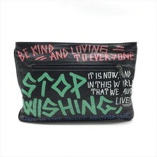 Balenciaga Graffiti Explorer Multicolor Leather Clutch Bag AB  (Ages 14+) picture
