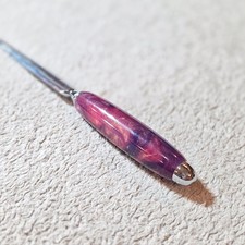 Handmade Purple Resin Letter Opener picture