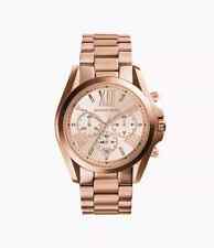 Michael Kors Bradshaw Chronograph Rose Gold-Tone Stainless Steel Watch  #MK5503 picture