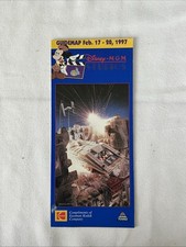 Disney MGM Studios Guidemap 1997 Vintage Star Wars Feb 17-20 picture
