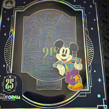 Disney Mickey Mouse 25 Years California Adventure Anniversary Exclusive JUMBOPin picture