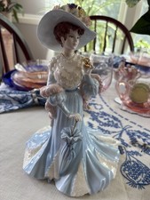 Coalport Figurine, Lady Sara, English, Stunning Multi-Colored, Glossy Finish picture