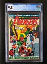 AVENGERS #96 CGC 9.8  Neal Adams Art- WHITE PAGES -EXCEL Reg/Color -NEW CGC Case picture