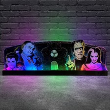 The Munsters Topper 3D Acrylic LED RGB Opper for Pinball Topper picture