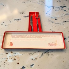 WMF Fraser Irving Harper Mid Century Carving Set 8852 Cromargan Germany Box MCM picture