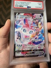 2022 Pokémon Brilliant Stars Sylveon VMAX TG15/TG30 Trainer Gallery PSA 9 Mint picture