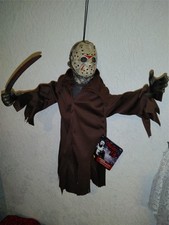 JASON VOORHEES FRIDAY 13TH HALLOWEEN HORROR HANGING PROP FIGURE DOLL RARE DISPLA picture
