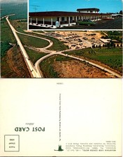 Mountain View Center Motel I-80 Exit 21 PA Aerial Vntage Postcard Unposted Color picture