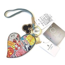 Lanvin en Bleu Disney 100th Anniversary Beige Mickey Minnie Charm Key Strap picture